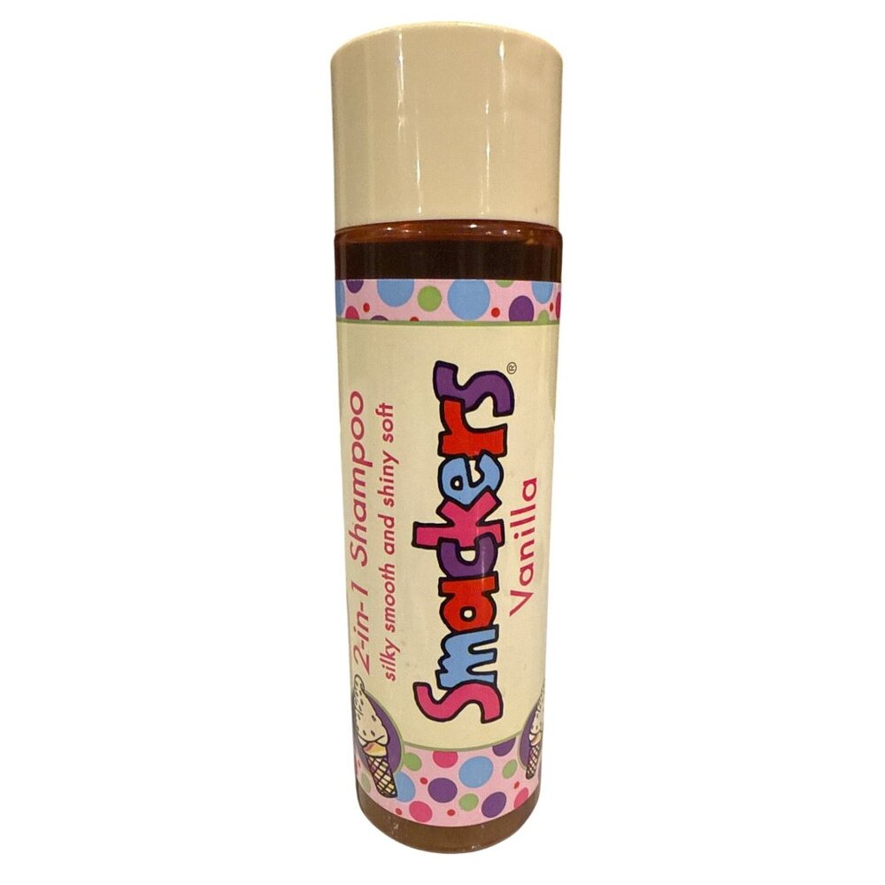 Very Rare BONNE BELL Smackers 2-in-1 VANILLA SHAMPOO 8 oz Bubble Font LAST ONE!